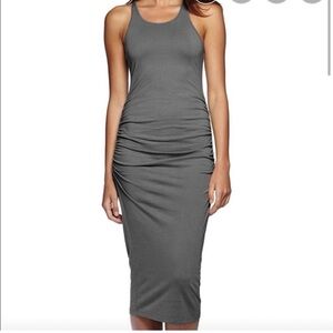Michael Stars Charcoal Midi Dress